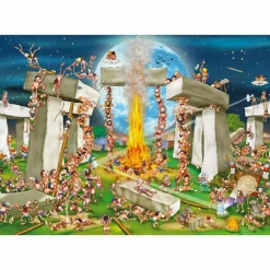 Dtoys - Cartoon Collection : Stonehenge - 1000 Piece Jigsaw Puzzle Best