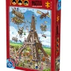 Dtoys - Cartoon Collection Eiffel Tower - 1000 Piece Jigsaw Puzzle Discount