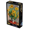 Dtoys - Claude Monet - Bouquet of Sunflowers - 1000 Piece Jigsaw Puzzle Hot
