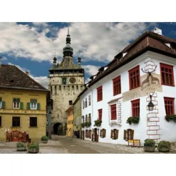 Dtoys - Discovering Europe : Schasburg, Sighisoara, Romania - 1000 Piece Jigsaw Puzzle Outlet