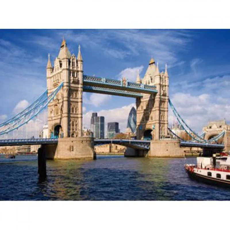 Dtoys - Famous Places : Tower Bridge, London - 1000 Piece Jigsaw Puzzle Online