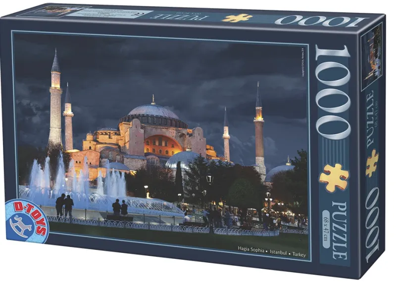 Dtoys - Hagia Sophia, Turkey - 1000 Piece Jigsaw Puzzle Outlet