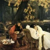 Dtoys - James Tissot: A Convalescent - 1000 Piece Jigsaw Puzzle Fashion