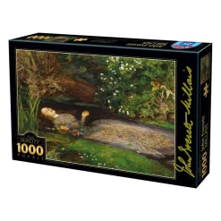 Dtoys - John Everett Millais - Ophelia - 1000 Piece Jigsaw Puzzle Online