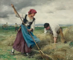Dtoys - Julien Dupré: The Harvesting of the Hay - 1000 piece jigsaw puzzle Online