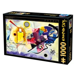 Dtoys - Kandinsky Vassily: Yellow, Red, Blue - 1000 Piece Jigsaw Puzzle Fashion