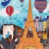 Dtoys - Kurti Andi - Paris - 1000 Piece Jigsaw Puzzle Clearance