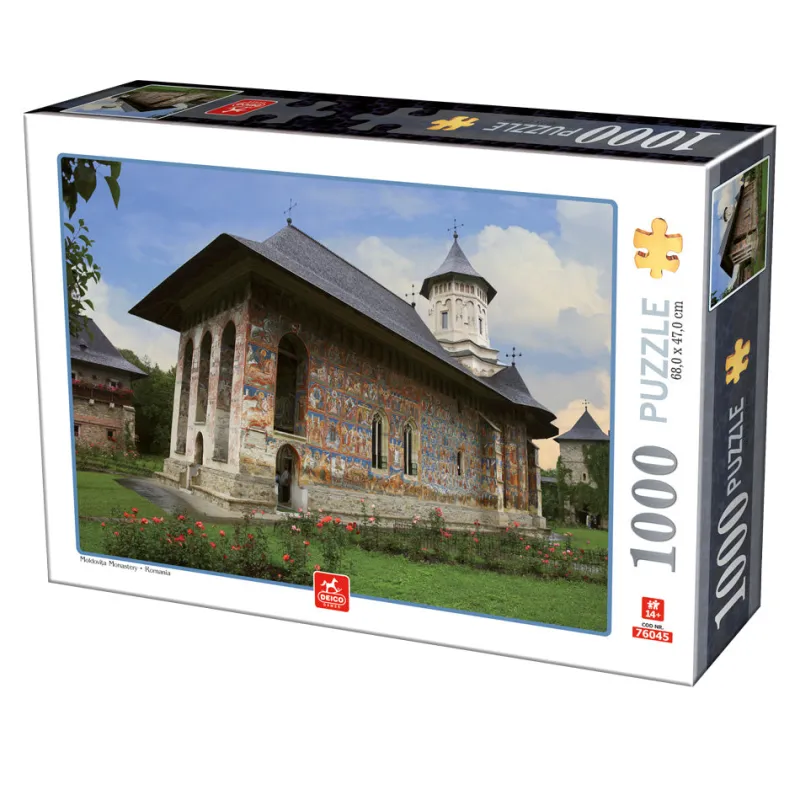 Deico Games Dtoys - Moldovita Monastery - 1000 Piece Jigsaw Puzzle Online