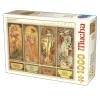Dtoys - Mucha Alfons - Seasons - 1000 Piece Jigsaw Puzzle Online