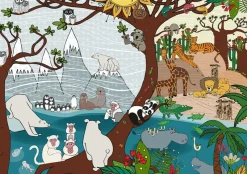 Deico Games Dtoys - Nature Collection - Summer and Winter - 1000 Piece Jigsaw Puzzle New