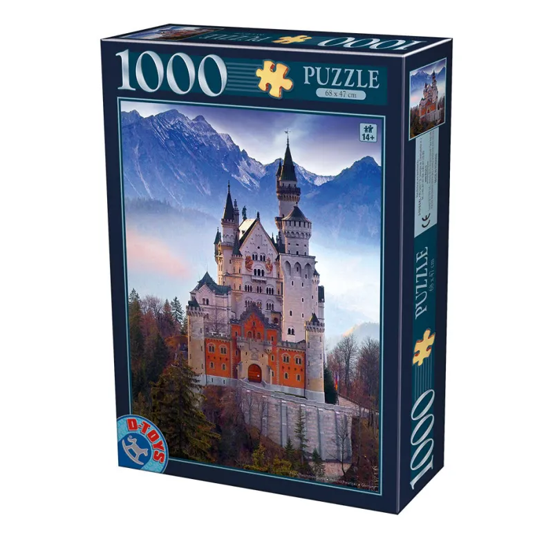 Dtoys - Neuschwanstein - 1000 Piece Jigsaw Puzzle Best