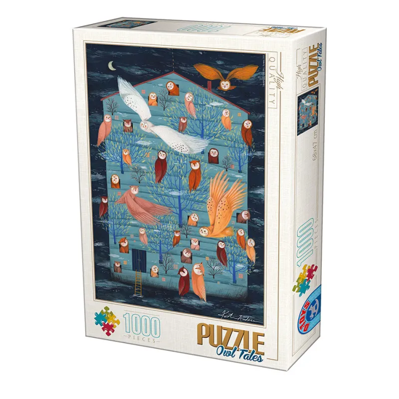 Dtoys - Owl Tales - 1000 Piece Jigsaw Puzzle Clearance