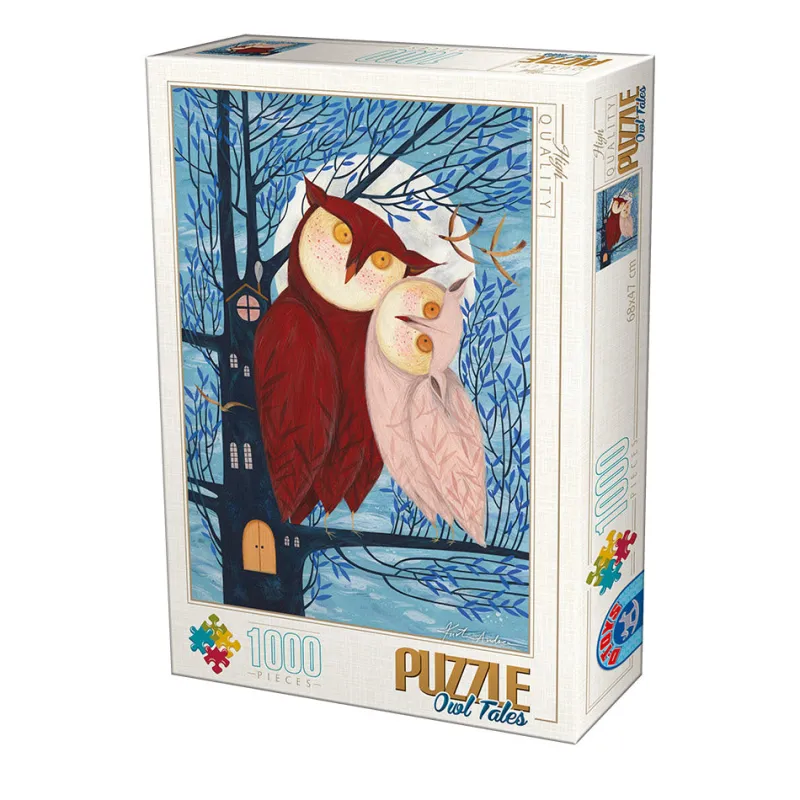Dtoys - Owl Tales - 1000 Piece Jigsaw Puzzle Hot
