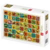 Dtoys - Pattern Forest Animals - 1000 Piece Jigsaw Puzzle New