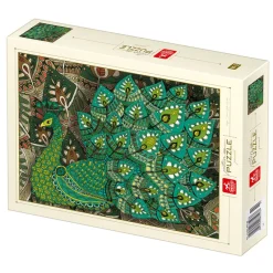 Dtoys - Pattern Peacock - 1000 Piece Jigsaw Puzzle Clearance