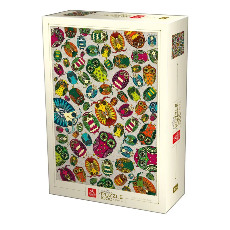Deico Games DToys - Pattern Puzzle - 1000 Piece Jigsaw Puzzle Fashion