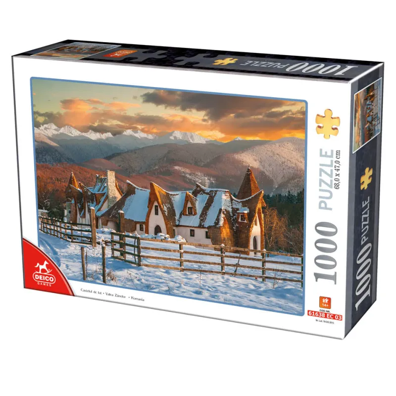 Deico Games Dtoys - Piccole Case inRomania - 1000 Piece Jigsaw Puzzle Online