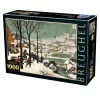 Dtoys - Pieter Brueghel the Elder - Hunters in the Snow - 1000 Piece Jigsaw Puzzle Discount