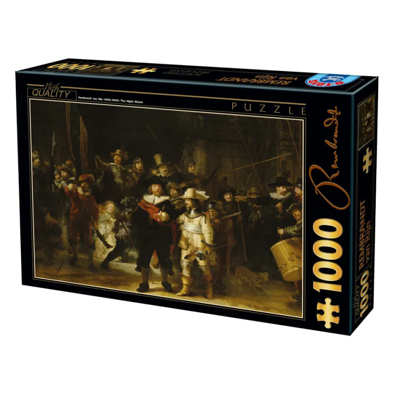 Dtoys - Rembrandt - Night Watch - 1000 Piece Jigsaw Puzzle Sale