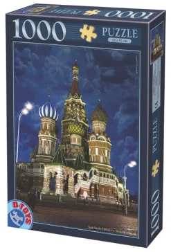 Dtoys - Saint Basil's Cathedral, Moscow, Russia - 1000 Piece Jigsaw Puzzle Discount