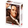 Dtoys - Surprise Puzzle - Benjamin Franklin - 1000 Piece Jigsaw Puzzle Clearance