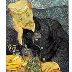 Dtoys - Van Gogh : Portrait of Doctor Gachet - 1000 Piece Jigsaw Puzzle Online