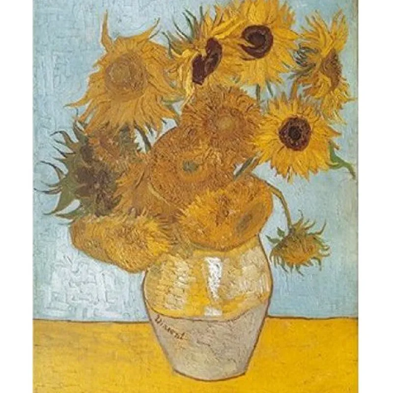 Dtoys - Van Gogh : Sunflowers - 1000 Piece Jigsaw Puzzle Clearance
