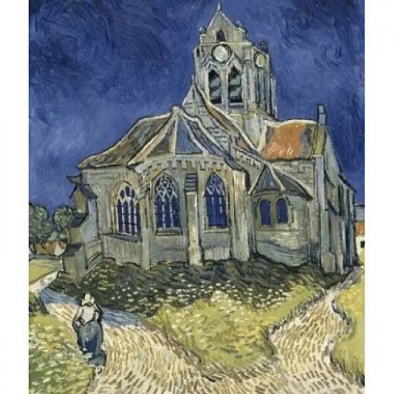Dtoys - Van Gogh : The Church at Auvers - 1000 Piece Jigsaw Puzzle Outlet