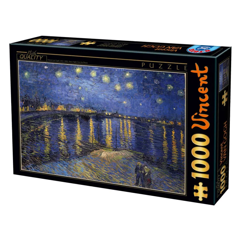 Dtoys - Vincent van Gogh, 1889 - 1000 Piece Jigsaw Puzzle New