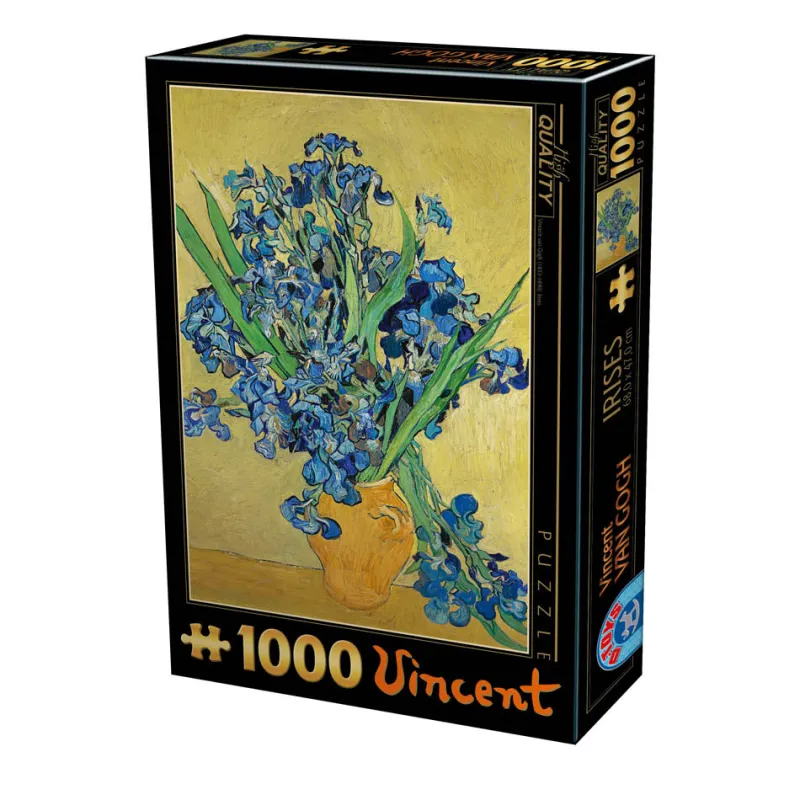 Dtoys - Vincent Van Gogh - Irises - 1000 Piece Jigsaw Puzzle Discount