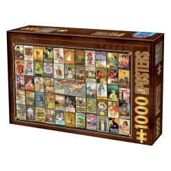 Dtoys - Vintage Collage - Teas - 1000 Piece Jigsaw Puzzle Fashion