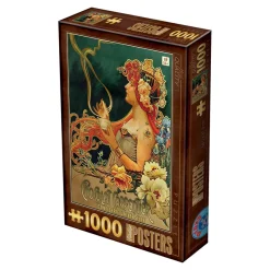 Dtoys - Vintage Posters - Chocolat Carpentier - 1000 Piece Jigsaw Puzzle Fashion