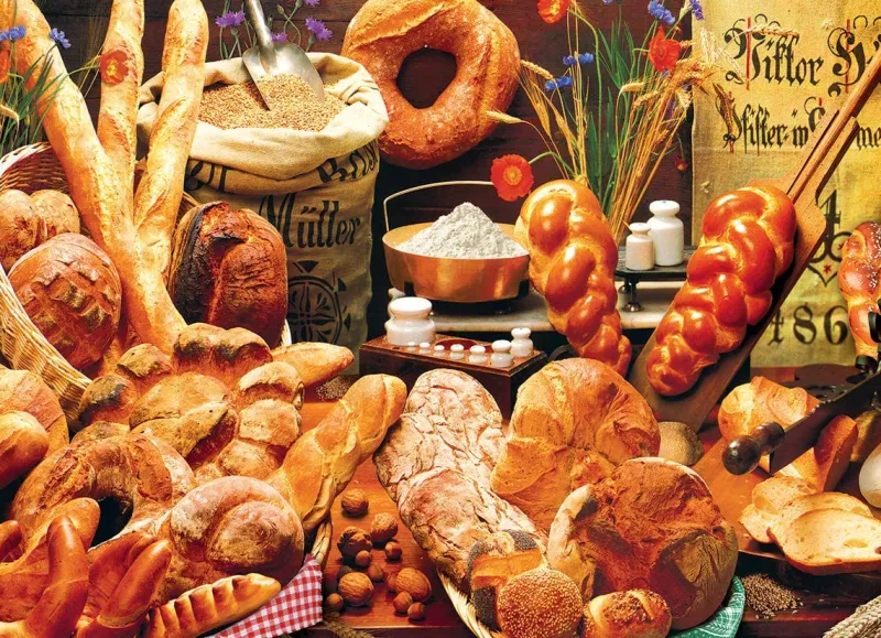 Eurographics - Bread Table - 1000 Piece Jigsaw Puzzle Discount