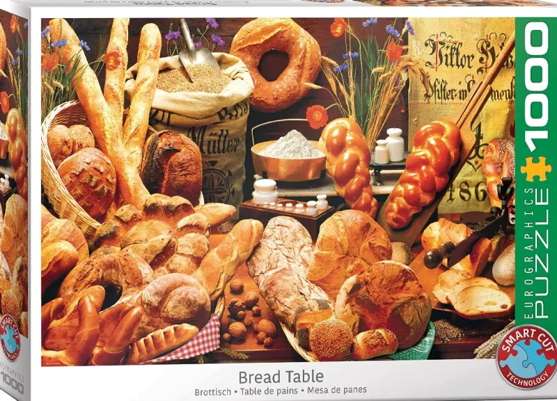 Eurographics - Bread Table - 1000 Piece Jigsaw Puzzle Discount