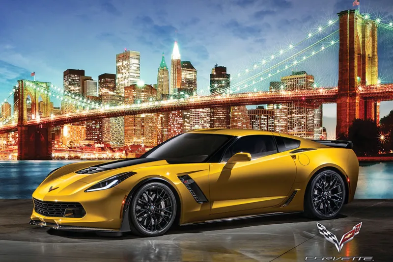 Eurographics - 2015 Chevrolet Corvette Z06 - 1000 piece jigsaw puzzle Best