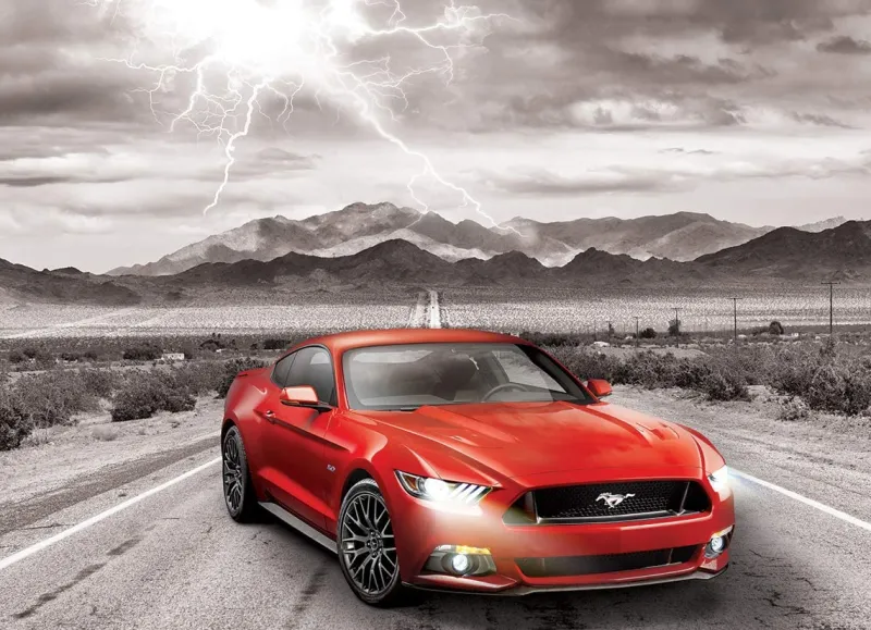 Eurographics - 2015 Ford Mustang GT Fifty Years of Power - 1000 Piece Jigsaw Puzzle Best