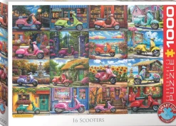 Eurographics - 16 Scooters - 1000 Piece Discount
