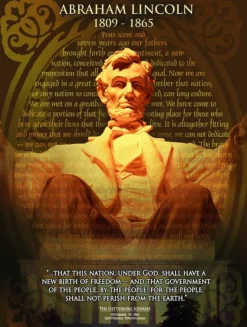 Eurographics 6000-1433 Abraham Lincoln - 1000 Piece Jigsaw Puzzle Fashion