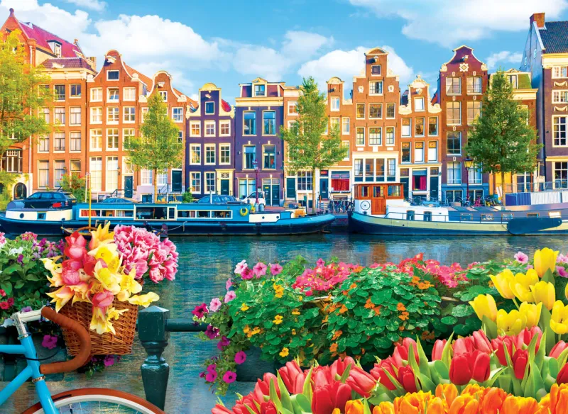 Eurographics - Amsterdam, Netherlands - 1000 Piece Jigsaw Puzzle Outlet
