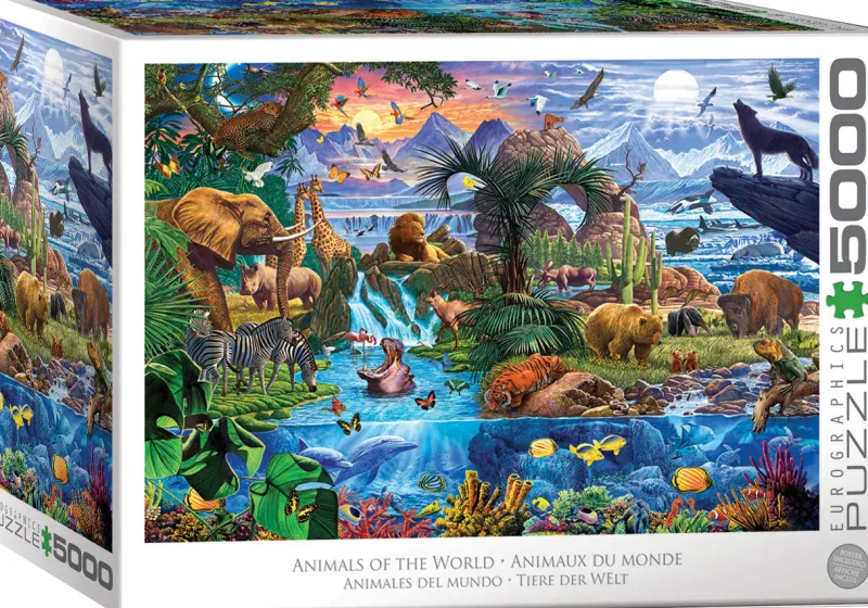Eurographics - Animals of the World - 5000 pieces Sale