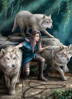 Eurographics - Anne Stokes - The Power of Three - 1000 piece jigsaw puzzle Online