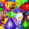 Eurographics - Asian Lanterns - 1000 Piece Jigsaw Puzzle Online