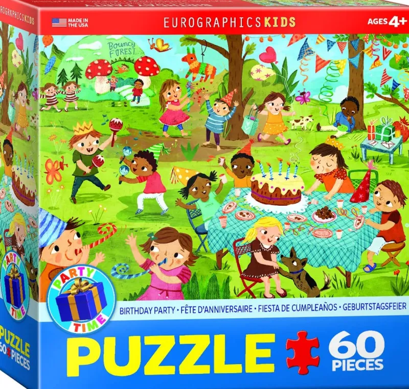 Eurographics - Birthday Part - 60 Piece Jigsaw Puzzle Outlet