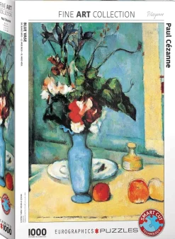 Eurographics - Blue Vase by Paul Cezanne - 1000 Piece Jigsaw Puzzle Sale