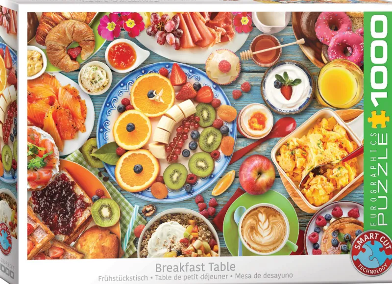 Eurographics - Breakfast Table - 1000 pieces Outlet