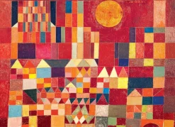 Eurographics - Castle and Sun by Paul Klee - 1000 Piece Jigsaw Puzzle New