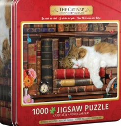 Eurographics - Cat Nap Tin - 1000 Piece Jigsaw Puzzle Fashion