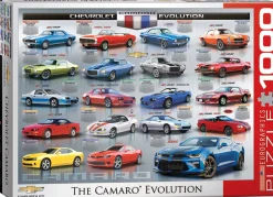 Eurographics - Chevrolet The Camaro Evolution - 1000 Piece Jigsaw Puzzle Outlet