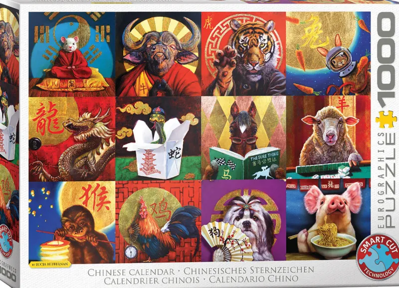 Eurographics - Chinese Calendar - 1000 pieces Outlet