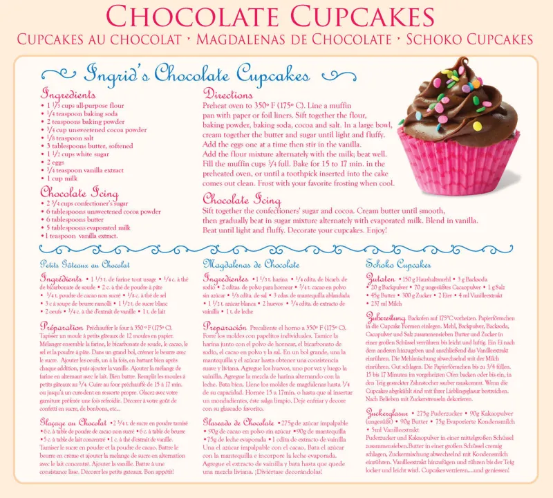 Eurographics - Chocolate Cupcakes - 1000 piece jigsaw puzzle Online
